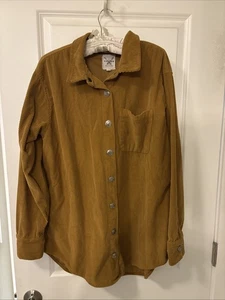 Cotton & Rye Outfitters Cordjacke - Damen Large - Buffalo Nickel Druckknöpfe - Bild 1 von 5