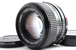 Canon New FD 50mm F1.4 MF Standard Lens For FD Mount MINT From Japan - Picture 1 of 12