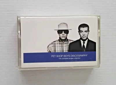Pet Shop Boys - Discography The complete Singles Collection Cassette Tape (1991) - Image 1 of 4
