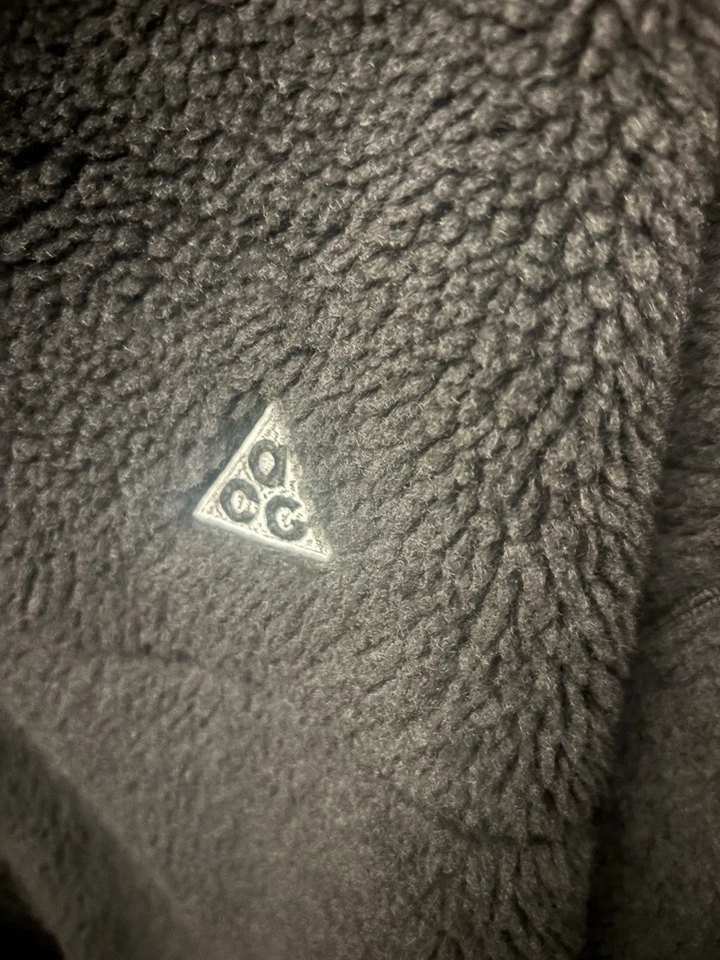 Nike Canwell Glacier ACG Sharpa Therma-FIT ADV Black FV8653-010 Mens Size M