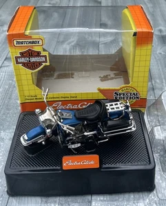 MATCHBOX HARLEY DAVIDSON ELECTRA GLIDE (POLISTIL MS101/601) QUASI NUOVO IMBALLATO 1:15 - Foto 1 di 24