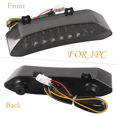 Indicador intermitente luz trasera moto Yamaha YZF R1 2002 2003 negro - Imagen 1 de 4