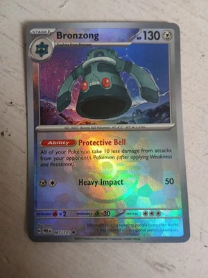Bronzong (Poke Ball Pattern) 067/131 Sv: Prismatic Evolutions Holo - Image 1 of 2