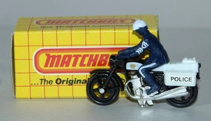 MATCHBOX MB33 Honda 750 Police Motorcycle MIB - Picture 1 of 2