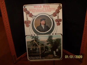 1910s Tombs of Wild Bill Hickock Calamity Jane Black Hills SD South Dakota - Bild 1 von 2