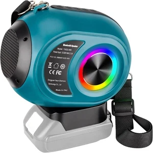 Bluetooth Lautsprecher für Makita 18V Akku Wireless Speaker mit HD Sound TWS Pairing - Bild 1 von 8