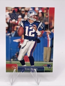 2002 Donruss Tom Brady LEAF ROOKIES & STARS #57 - New England Patriots - Foto 1 di 2