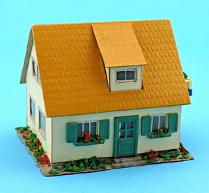 VERO / Auhagen Wohnhaus Siedlungshaus H0 / TT Pappe - Picture 1 of 4