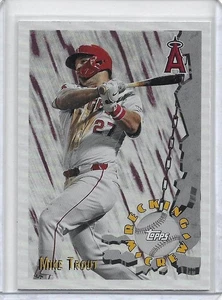 2024 Topps Archives Mike Trout Wrecking Crew #96WC-20 Holofoil Insert LA Angels - Picture 1 of 2