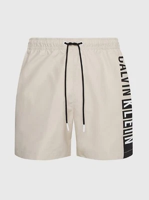 Calvin Klein Costume Uomo Boxer Pantaloncini Da Bagno Con Cordoncino MKM0KM00991 - Immagine 1 di 4
