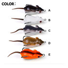 5 Pcs Mouse Fishing Lure Topwater Rat Lure Soft Bass Bait Artificial Lure 5cm/9g