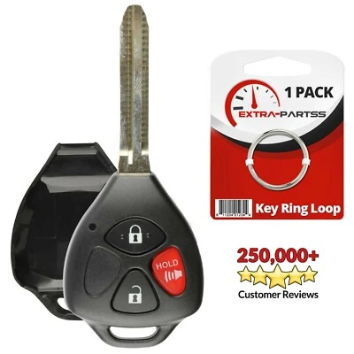 For 2009 2010 Pontiac Vibe Keyless Entry Car Remote Key Fob Shell Case Foto 1 de 4