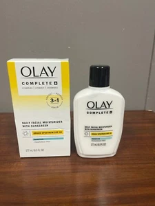 Olay Complete + crema idratante viso quotidiana SPF 40 sensibile 6,0 oz FRESCO scadenza 26/04 - Foto 1 di 3