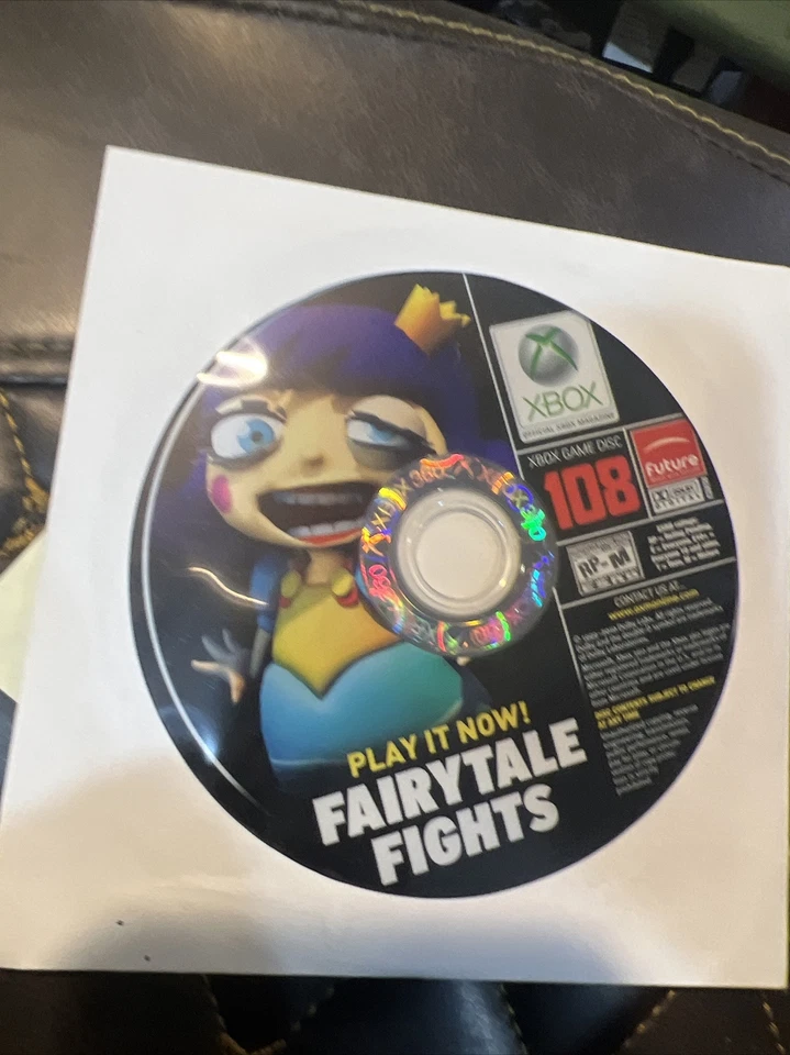 XBOX GAME DISK # 108 FAIRYTALE FIGHTS - Image 1 of 1