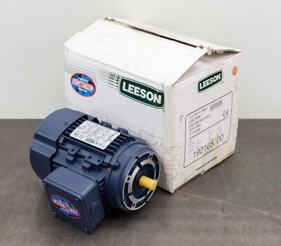 Leeson 192165.00 Electric Motor 1/2 HP 3360 Rpm 3-PH 208-280/345-480 V 71 Frame - Image 1 of 4