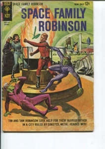 SPACE FAMILY ROBINSON 10 VG PAINTED COVER 1964 - Picture 1 of 2