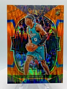 2022-23 Panini Select - Concourse Jalen Duren #98 Orange Flash Prizm (RC) - Bild 1 von 2