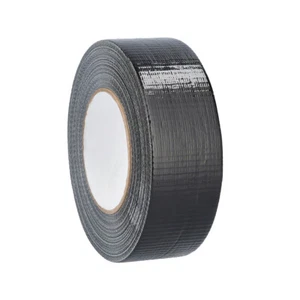 12 Rls, 2"x60 Yards - 6 Mil Economy Grade Duct Tape - Strong Adhesive Tape Black - Picture 1 of 6