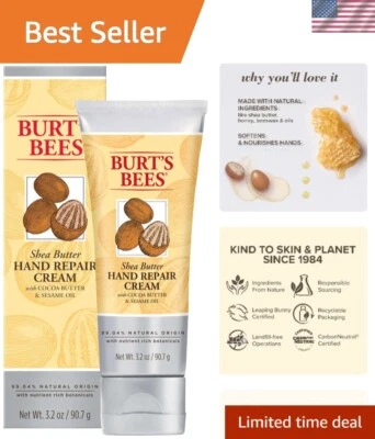 Глубоко увлажняющий крем для рук с маслом ши и витамином Е, формула для восстановления 3,2 унции - Изображение 1 из 4