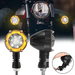 Motorcycle Turn Signals LED Lights For Honda VF Magna Interceptor 500 700 750 - Picture 1 of 12