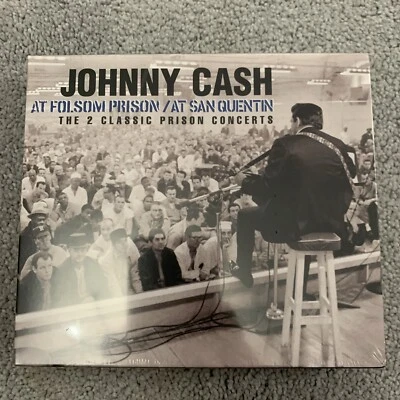 At San Quentin/At Folsom Prison by Johnny Cash (CD, 2006) New Sealed - Image 1 of 2