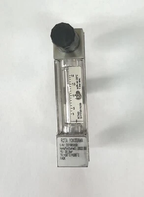 ROTA YOKOGAWA RAGL Precision Rotameter Flow Meter 1/2"  75mm 100C - Image 1 of 4