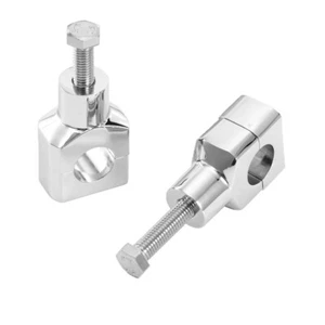 1" Chrome Handlebar Risers For Harley Softail Springer Heritage Classic FLSTC - Picture 1 of 11