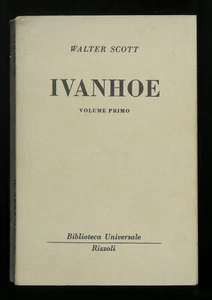 Ivanhoe Walter Scott 2 volumi BUR Rizzoli 1952 - Foto 1 di 2