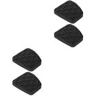 2 Pairs Brake Clutch Pedal Rubber Pads Brake Clutch Pedal Protective Pads