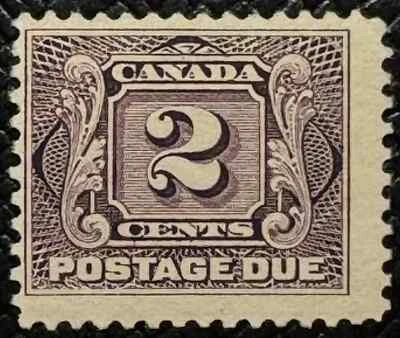 CANADÁ Nº J2, FRANQUEO ADEUDADO, F COMO NUEVO H, (KF379) Foto 1 de 2