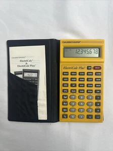 ElectriCalc Plus Taschenrechner von Calculated Industries Model 3342 v1.0 FUNKTIONIERT! - Bild 1 von 4
