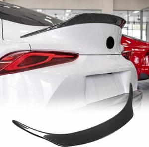 PARA TOYOTA SUPRA GR A91 EDICIÓN FIBRA DE CARBONO PICO DE PATO ALERÓN MALETERO ALERÓN - Imagen 1 de 2