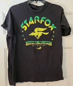 Starfox T-Shirt Zero Barrel Rollers Do A Barrel Roll Tee Size M Medium Med HTF - Picture 1 of 7