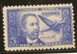 Edifil 983** LUJO Dr. Thebussem 5 pesetas ultramar 1944 NL862 - Imagen 1 de 6