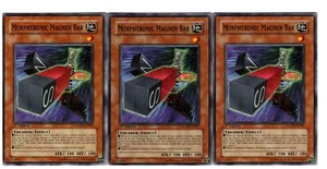 Yugioh - 3X Morphtronic Magnen Bar - Común - 1ª Edición - ANPR-EN007 - CASI NUEVO - Imagen 1 de 1
