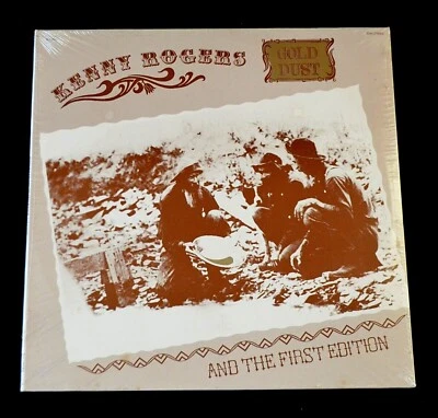 KENNY ROGER & THE FIRST EDITION-GOLD DUST-IDA RECORDS-SEALED LP - Image 1 of 4