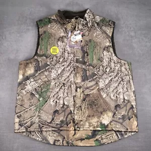 Realtree Steelton Sherpa Lined Vest Camo Hunting Workwear XXL New - Picture 1 of 15