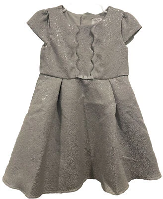 Carter’s Just One You Silver Special Occasion Party Dress Toddler Girl 3T - Изображение 1 из 4