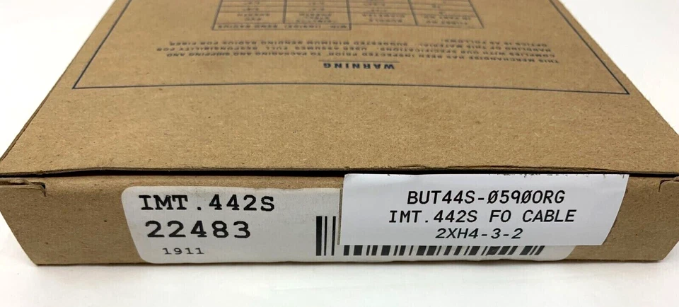 NEW - Banner Engineering IMT.442S High Temperature Fiber Optics Cable - Image 1 of 1