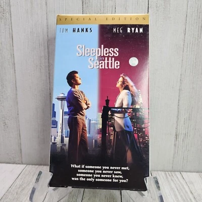 Sleepless in Seattle VHS Tape 2000 - Special Edition - Tom Hanks Meg Ryan Vtg - Image 1 of 4