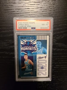 2020 Panini Hoops LaMelo Ball Class of 2020 Basketball Card PSA 8 - Picture 1 of 1
