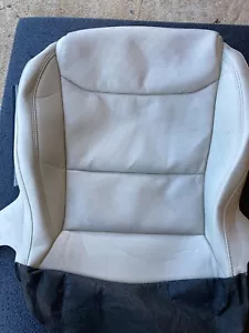 Tesla Model S X Front Left Seat Cover Cream 21-2024 1608040-05-F - Picture 1 of 3