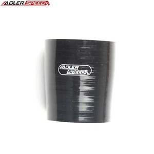 NEW Black 2.5" To 2.25'' ID Straight Reducer Silicone Hose Coupler Pipe 4Ply - Foto 1 di 7
