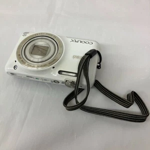 JUNK Nikon COOLPIX S6600 16.0MP Digital Camera White From Japan 25576GR - Picture 1 of 9