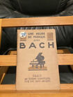 Une heure de musique avec Bach livre poche 1930 éditions Cosmopolites