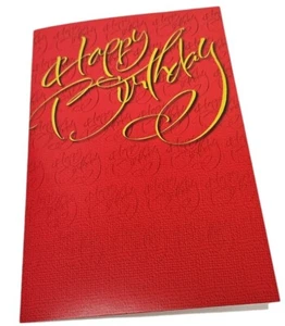 5x7 Happy Birthday Card Sister Daughter Friend Her Him Brother Boyfriend Harnel - Picture 1 of 2