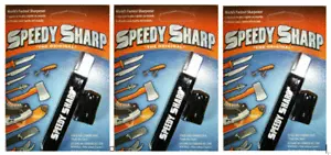 "The Original" Speedy Sharp Carbide Sharpener, Knife Sharpener, black (3 pack) - Picture 1 of 5