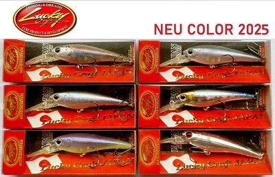 Lucky Craft Bevy Shad 75 SP Angeln, Japan Wobbler, Köder, Raubfische - Bild 1 von 2