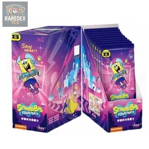 Kayou SpongeBob SQUAREPANTS Anime Collectible Trading Cards Booster Box Sealed - Picture 1 of 15