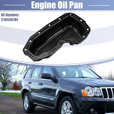 Engine Oil Pan No.5184407AF for Dodge Durango 2011-2023 for Ram 1500 13-18 - Image 1 of 4